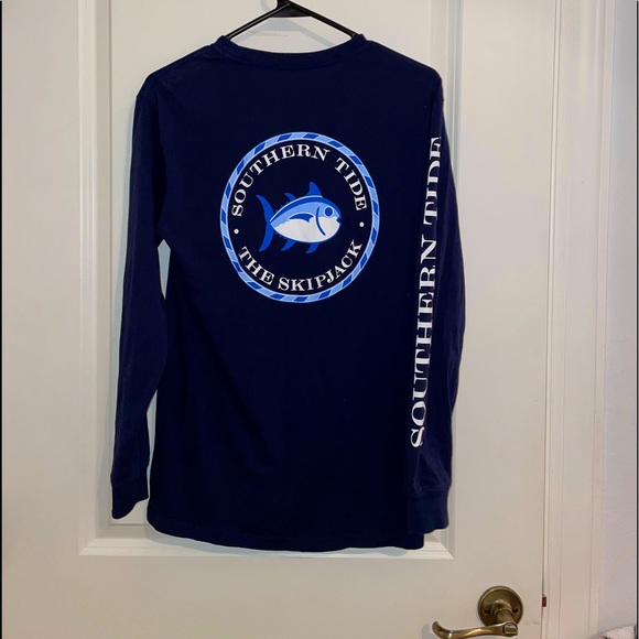 Southern Tide Skipjack Long Sleeve T-shirt - Picture 1 of 5